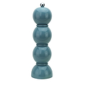 Chambray Blue Lacquer Bobbin Salt or Pepper Mill Grinder - Addison Ross Ltd UK