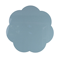 Chambray Blue Large Scallop Lacquer Placemats – Set of 4 - Addison Ross Ltd UK