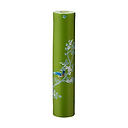 Green Chinoiserie Candlestick