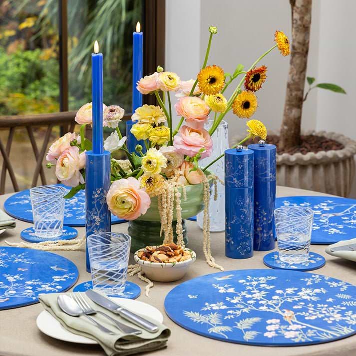 Chinoiserie Candlestick - Addison Ross Ltd UK