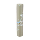 Grey Chinoiserie Candlestick