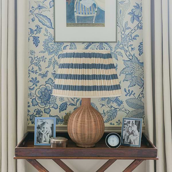 Denim Enamel & Silver Frame - Addison Ross Ltd UK