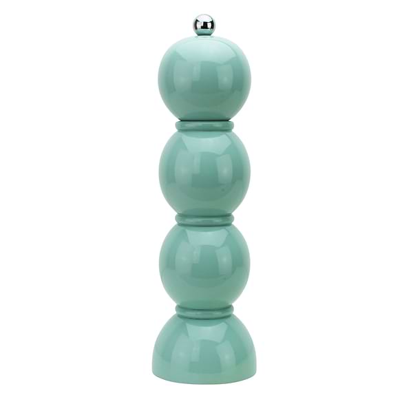 Eau de Nil Lacquer Bobbin Salt or Pepper Grinder - Addison Ross Ltd UK