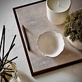 Ecru Faux Shagreen Tray - Addison Ross Ltd UK