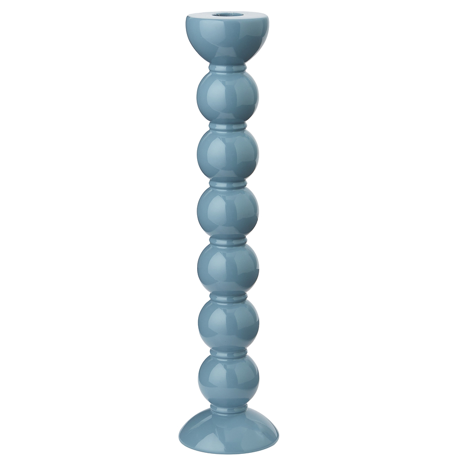 Extra Tall Chambray Bobbin Candlestick - 33cm - Addison Ross Ltd UK