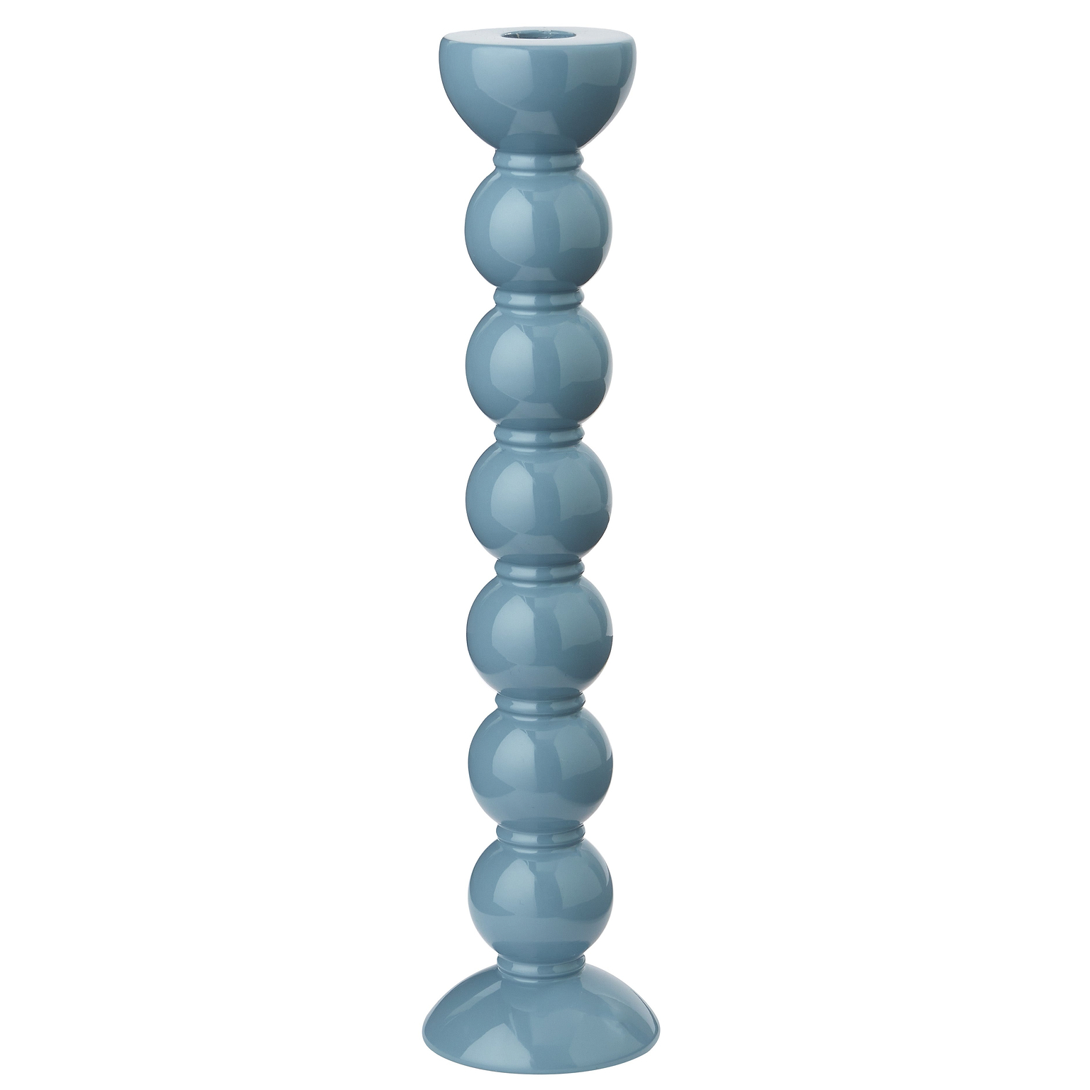 Extra Tall Chambray Bobbin Candlestick - 33cm - Addison Ross Ltd UK