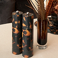 Faux Tortoiseshell Round Column Salt or Pepper Grinder - Addison Ross Ltd UK