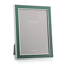 Fern Green Enamel & Silver Frame