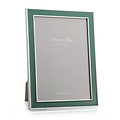 Fern Green Enamel & Silver Frame - Addison Ross Ltd UK