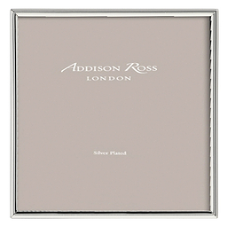 Fine Edged Square Silver Photo Frame, 5 x 5