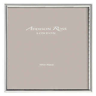 Fine Edged Square Silver Photo Frame, 5 x 5