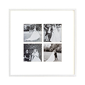 Four Aperture White Wall Hanging Frame - Addison Ross Ltd UK