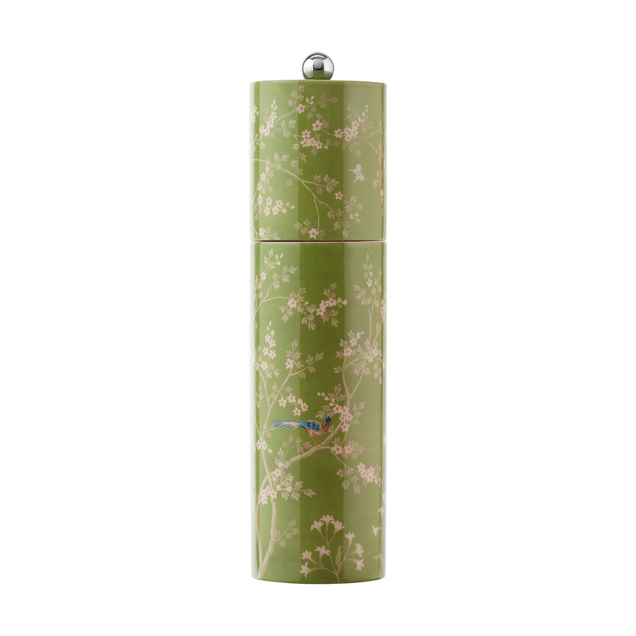 Green Chinoiserie Salt or Pepper Mill - Addison Ross Ltd UK