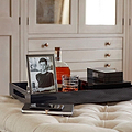 Grey Carbon Fibre & Silver 15mm Photo Frame - Addison Ross Ltd UK