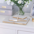 Grey & Gold A4 Notebook - Addison Ross Ltd UK