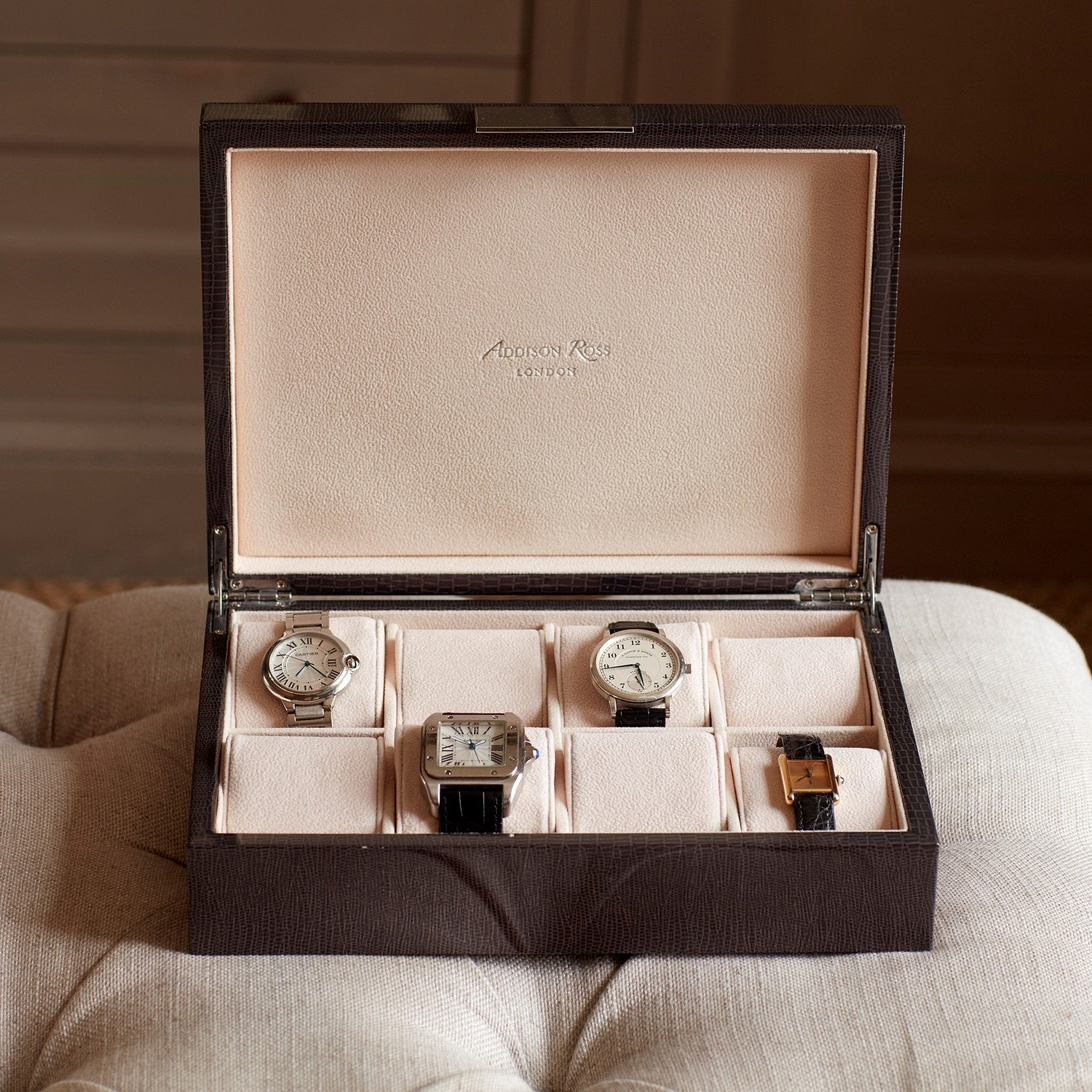 Large Carbon Fibre Watch Box - Addison Ross Ltd UK