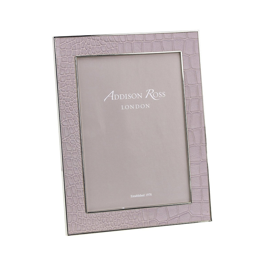 Mocha Croc & Silver Frame - Addison Ross Ltd UK