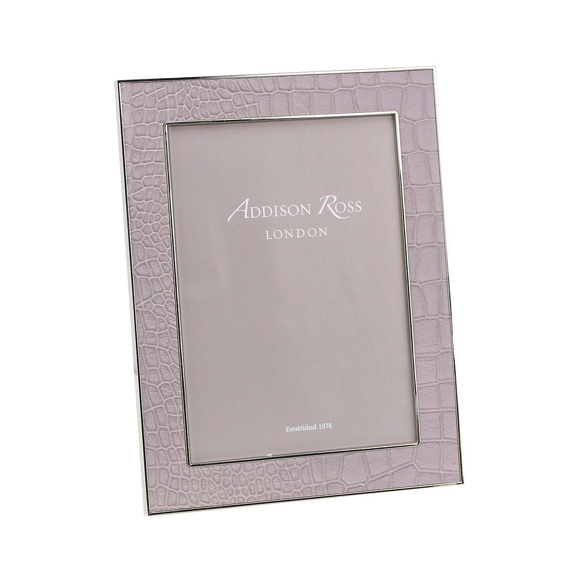 Mocha Croc & Silver Frame - Addison Ross Ltd UK