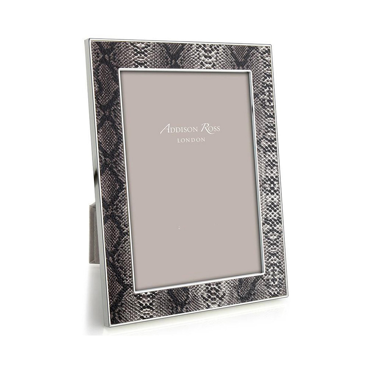 Natural Snake & Silver Frame - Addison Ross Ltd UK