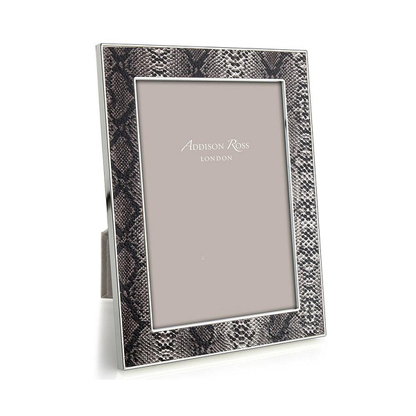 Natural Snake & Silver Frame - Addison Ross Ltd UK