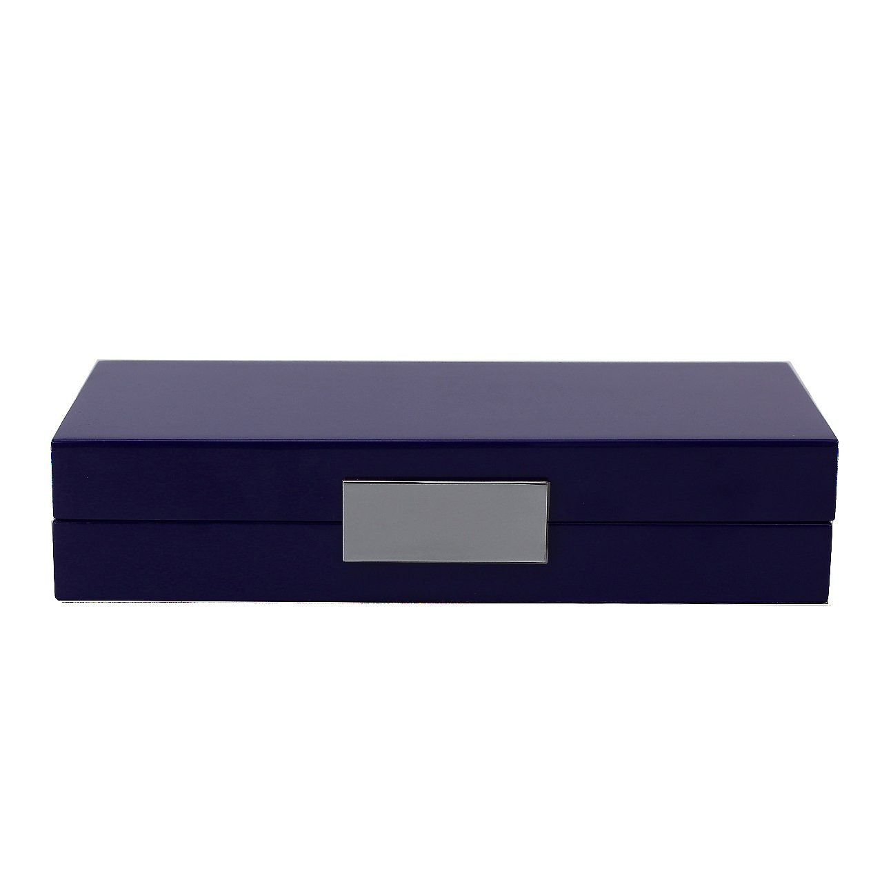 Navy Lacquer Box With Silver - Addison Ross Ltd UK