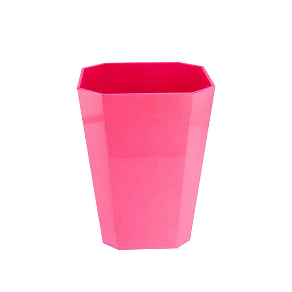Octagonal Lacquer Bin – Fuchsia - Addison Ross Ltd UK