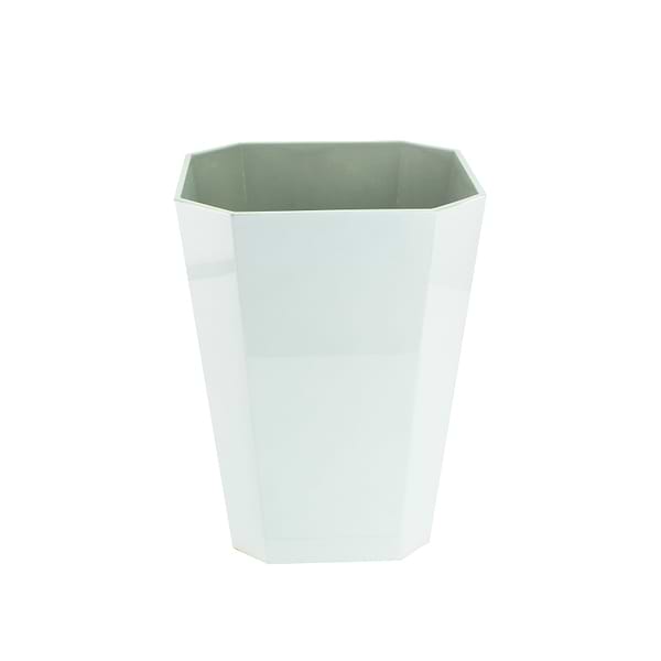 Octagonal Lacquer Bin – White - Addison Ross Ltd UK