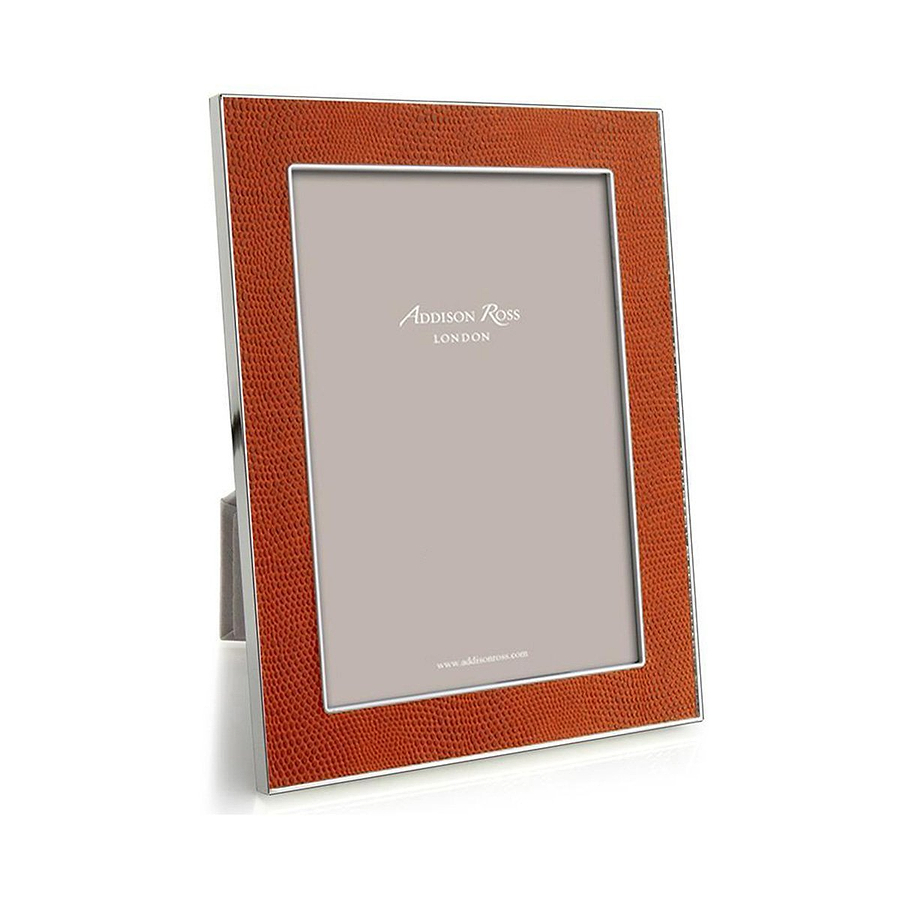 Orange Snake & Silver Frame - Addison Ross Ltd UK