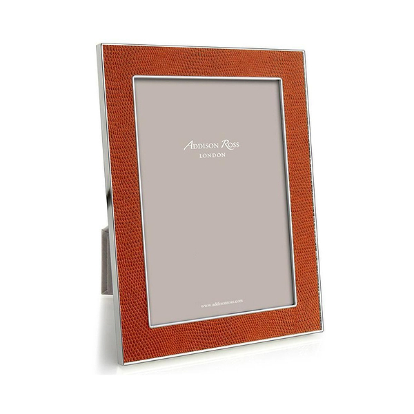 Orange Snake & Silver Frame - Addison Ross Ltd UK