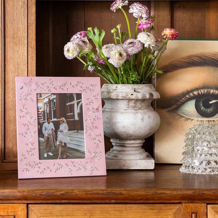 Pink Chinoiserie Frame - Addison Ross Ltd UK