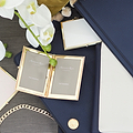 Powder Blue & Gold Travel Frame - Addison Ross Ltd UK