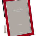 Red Enamel & Silver Frame - Addison Ross Ltd UK