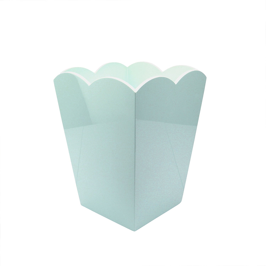 Scallop Bin Powder Blue - Addison Ross Ltd UK