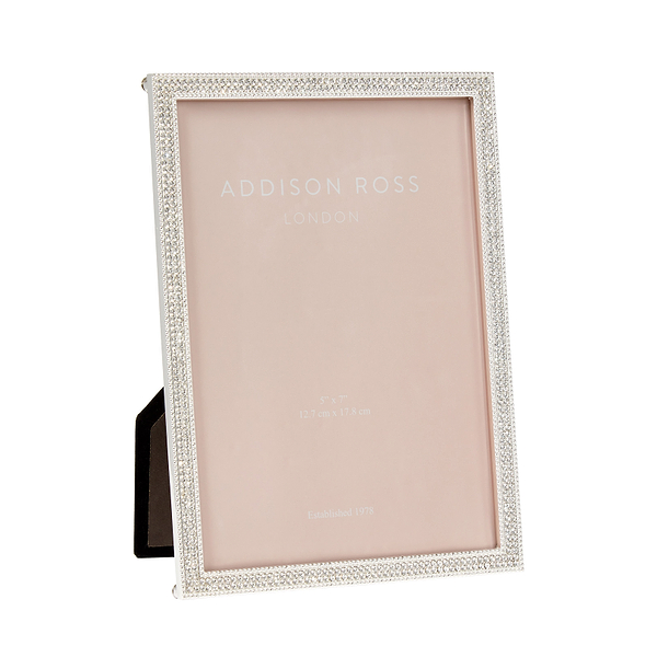 Silver Beatrice Diamante Frame - Addison Ross Ltd UK