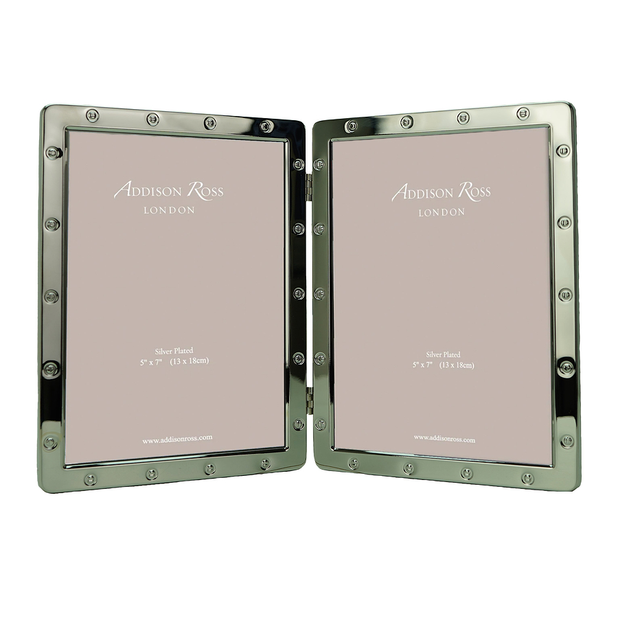 Silver Locket Frame Double - Addison Ross Ltd UK