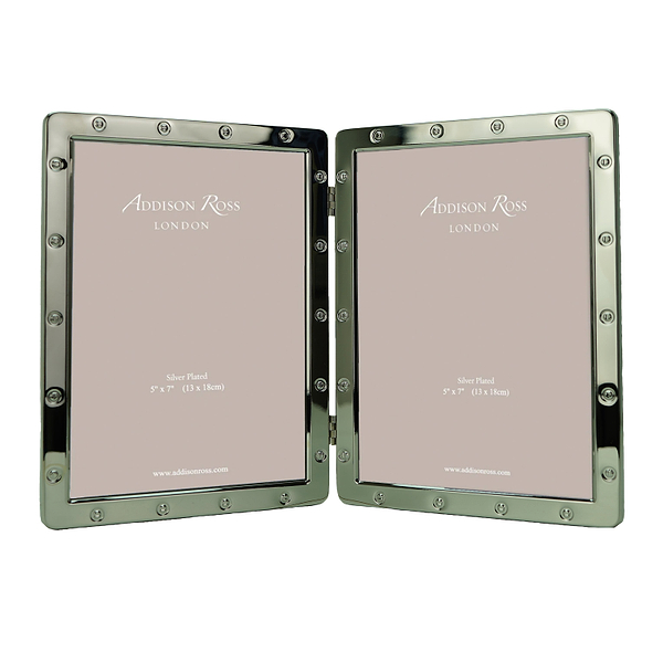 Silver Locket Frame Double - Addison Ross Ltd UK