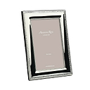 Silver Tooth Pattern Photo Frame