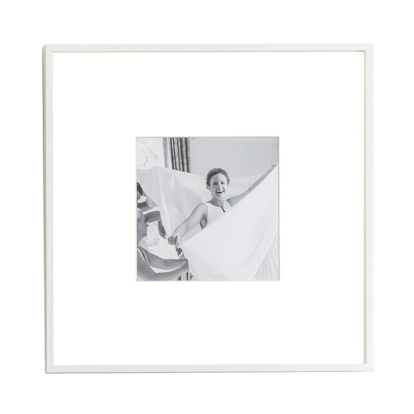Single Aperture White Wall Hanging Frame - Addison Ross Ltd UK