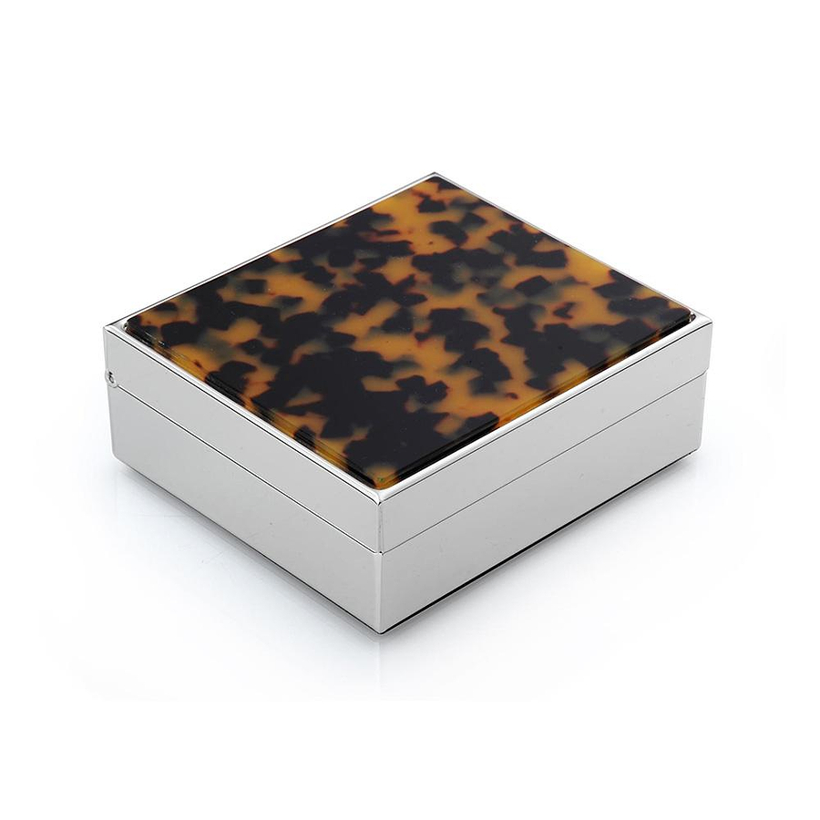 Tortoiseshell & Silver Box - Addison Ross Ltd UK