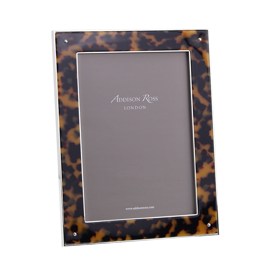Tortoiseshell & Silver Photo Frame - Addison Ross Ltd UK