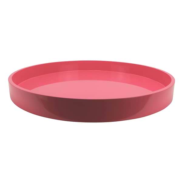 Watermelon Round Large Lacquered Tray - Addison Ross Ltd UK