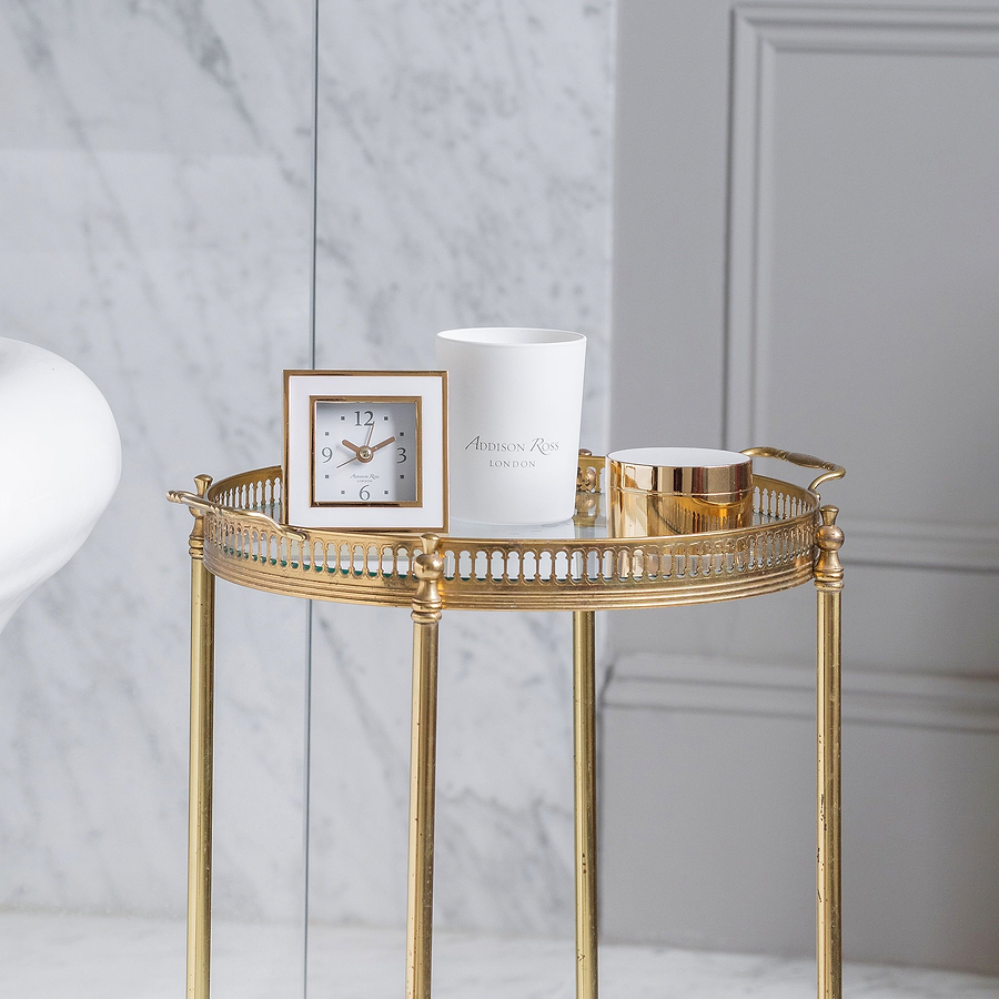 White & Gold Trinket Pot - Addison Ross Ltd UK