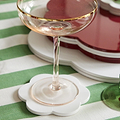 White Scallop Coasters – Set of 4 - Addison Ross Ltd UK
