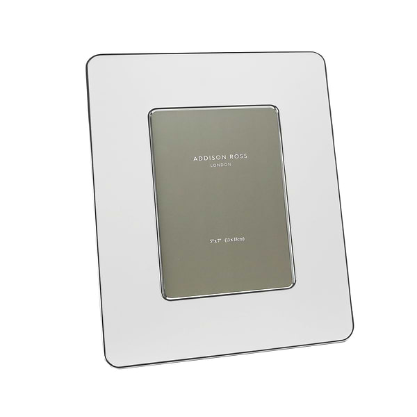 White & Silver Enamel Studio Photo Frame - Addison Ross Ltd UK