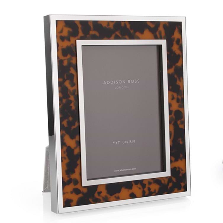 Windsor Tortoiseshell & Silver Photo Frame - Addison Ross Ltd UK