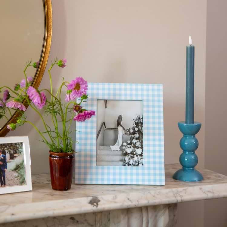 Blue Picture Frames