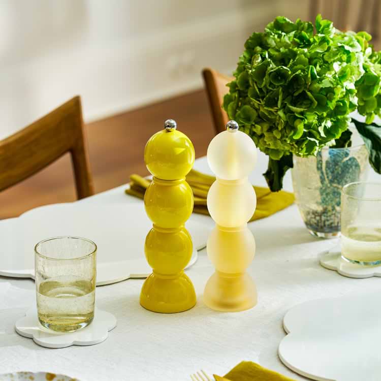 Yellow Salt & Pepper Grinders