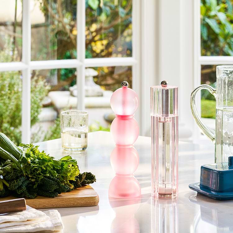 Pink Salt & Pepper Grinders