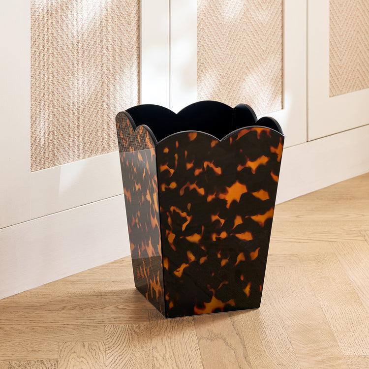 Scalloped Waste Paper Baskets