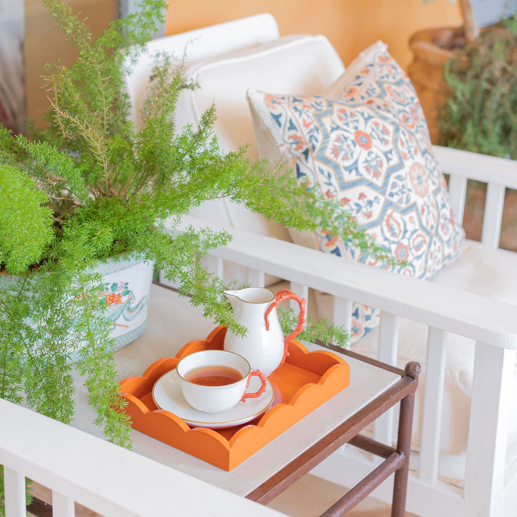 Orange Trays
